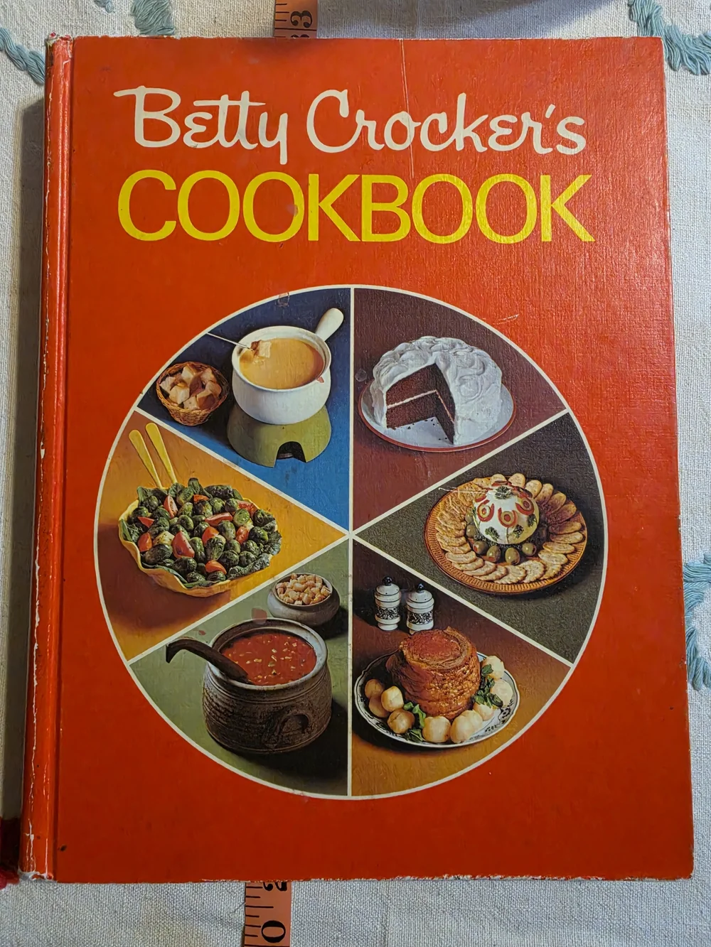 Betty Crocker's Cookbook - Red Vintage Cover